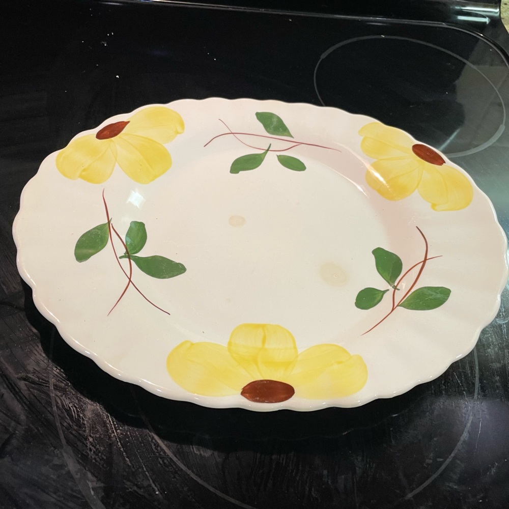 Blue Ridge Platter Vintage
